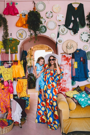 Shirred Half Placket Maxi Dress | Silk Dupioni Coniglio Palm Beach