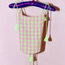 Reed Tie Top | Gingham Coniglio Palm Beach