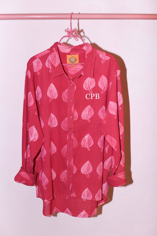 Classic Button Down | Cotton Voile Shibori