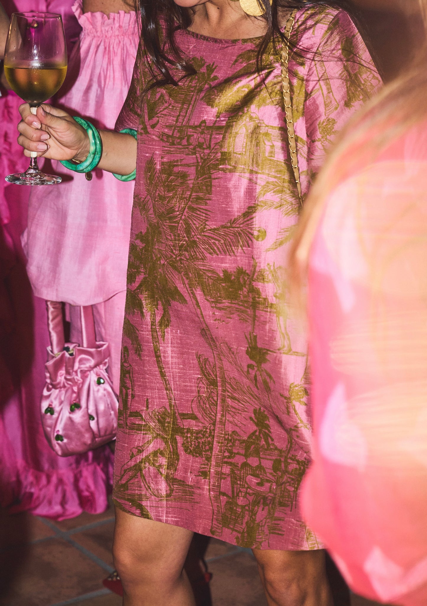 Short Sleeve Dune Mini Dress | Silk Dupioni