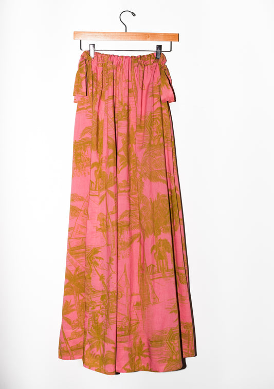 Adjustable Cara Maxi Skirt | Medium Weight Cotton Voile