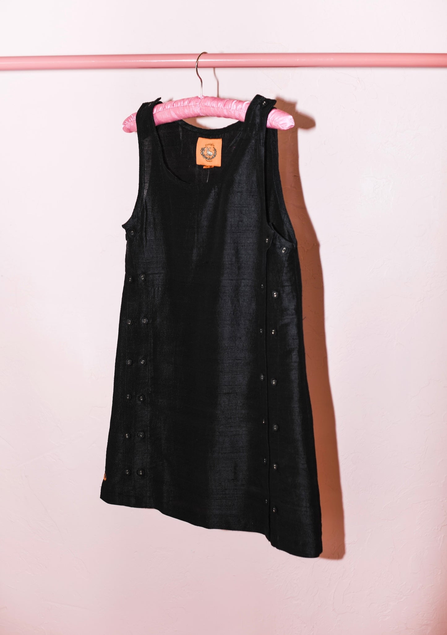 Palmo Mini Dress | Silk Dupioni