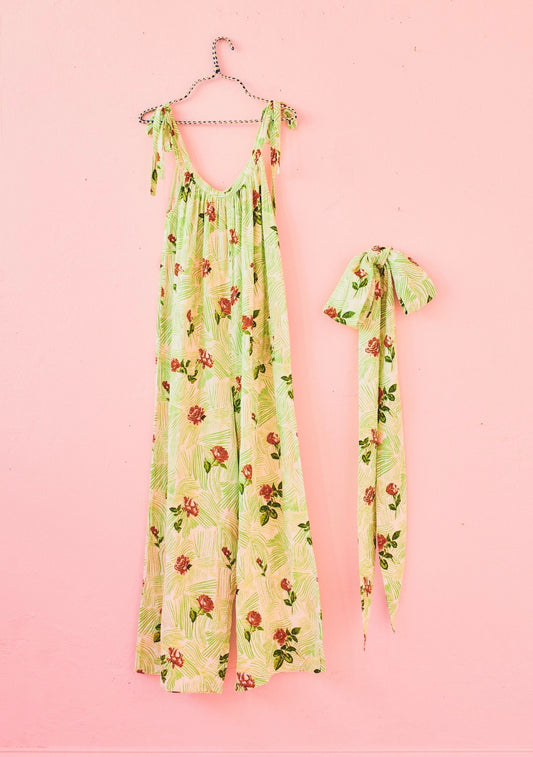 Sunday Morning Jumpsuit | Double Layer Cotton Gauze