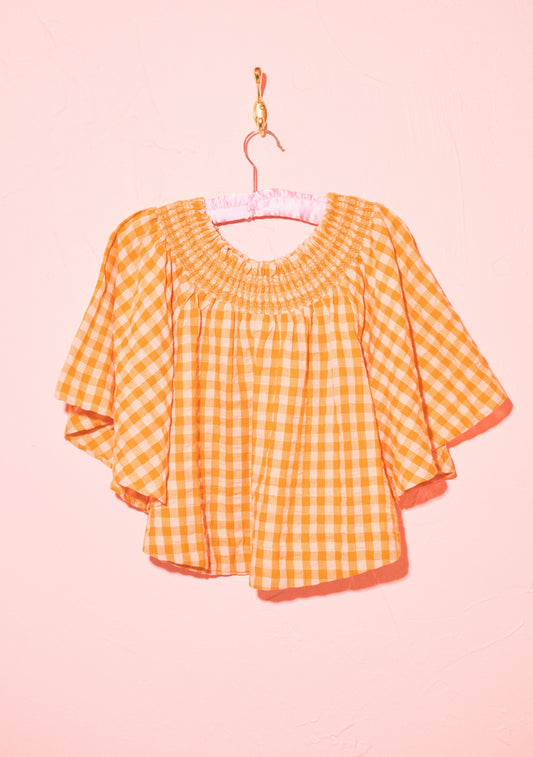 Flagler Crop Top | Gingham