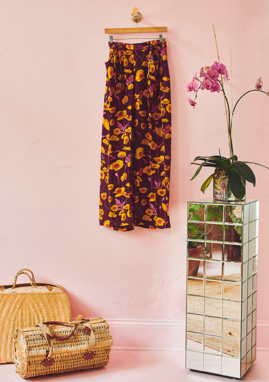 Move and Groove Pant | Silk Habotai