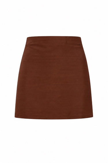 Stevie Cinch Back Mini Skirt | Silk Dupioni
