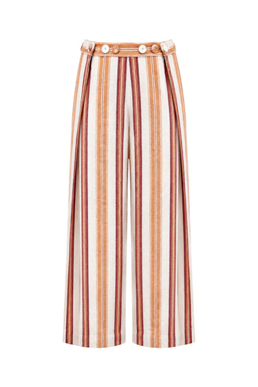 Gabrielle Pant | Medium Weight Bold Stripe