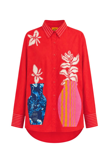 Classic Button Down | Vase Rework