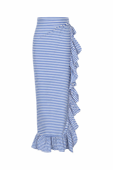 Ruffle Power Pareo | Cotton Yarn Dye