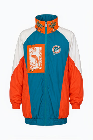Miami Dolphins Paneled Windbreaker | Nylon
