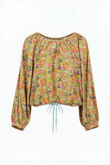 Sailfish Blouse | Silk Dupioni