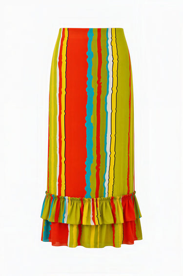 Gogo Cinch Back Midi Skirt | Silk CDC
