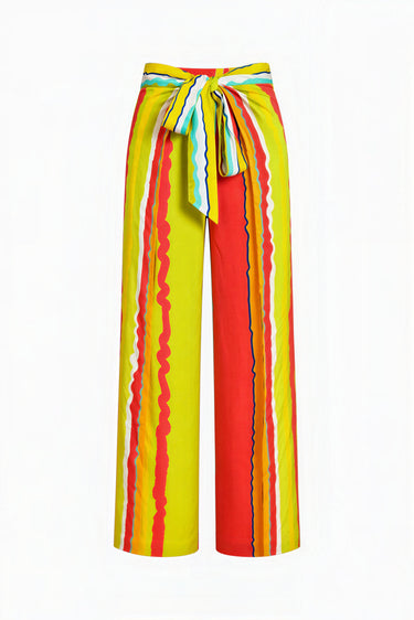 Two Panel Wrap Pant | Silk Charmeuse