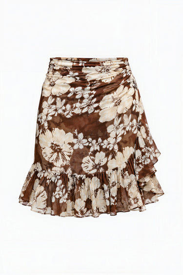 Mini Ruffle Power Pareo | Cotton Gauze Coniglio Palm Beach