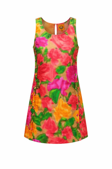 Palmo Mini Dress | Silk Dupioni