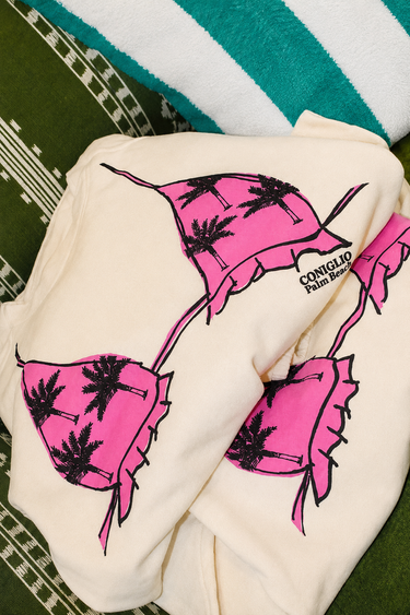After Beach Bikini Crew Neck | Cotton Jersey