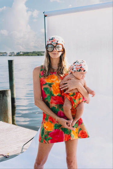 Palmo Mini Dress | Silk Dupioni