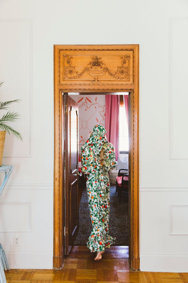 Seaview Scarf | Cotton Voile Coniglio Palm Beach