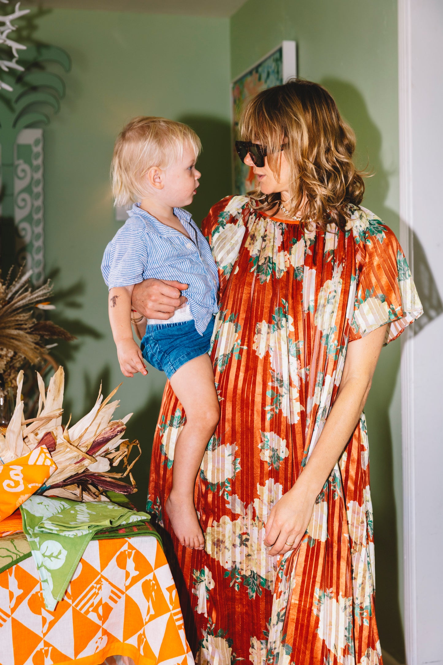 Bendita Maxi Dress | Shadow Stripe