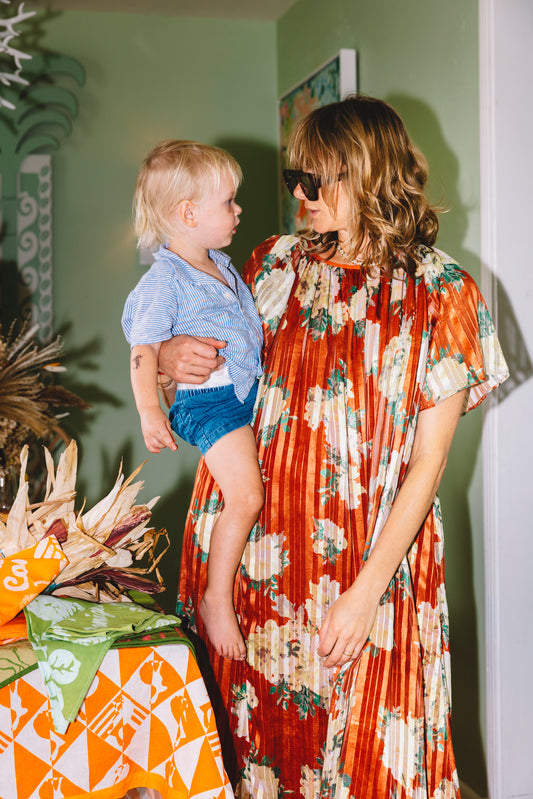 Bendita Maxi Dress | Shadow Stripe