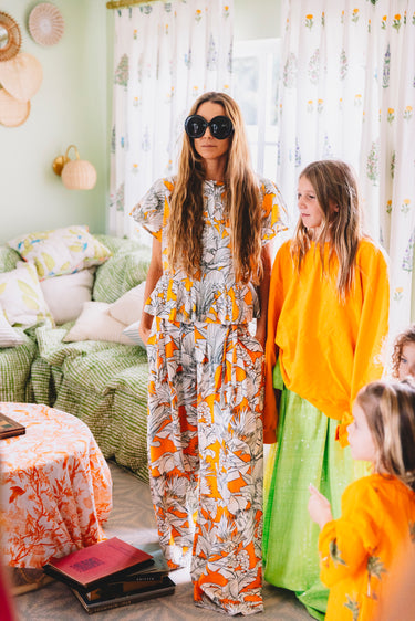 Manalapan Top | Cotton Voile Coniglio Palm Beach