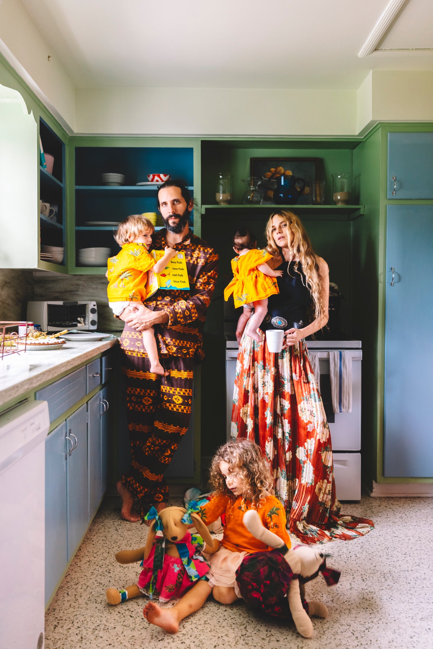 Royal Palm Maxi Skirt | Shadow Stripe