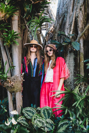 Classic Button Down | Silk Habotai Coniglio Palm Beach