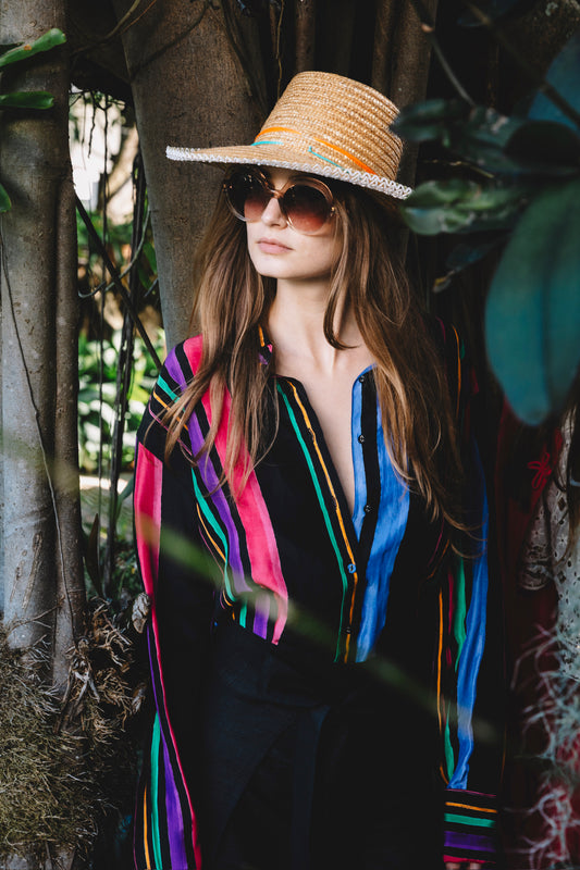 Classic Button Down | Silk Habotai