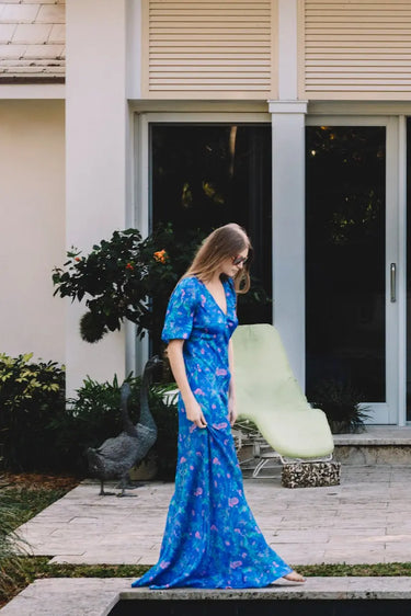 princess polly baby blue dress Angler Maxi Dress princess polly baby blue dress Angler Maxi Dress