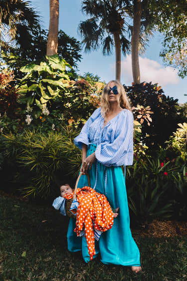 Shirred Maxi Snap Skirt | Silk Dupioni