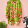 Classic Button Down | Silk Habotai Coniglio Palm Beach