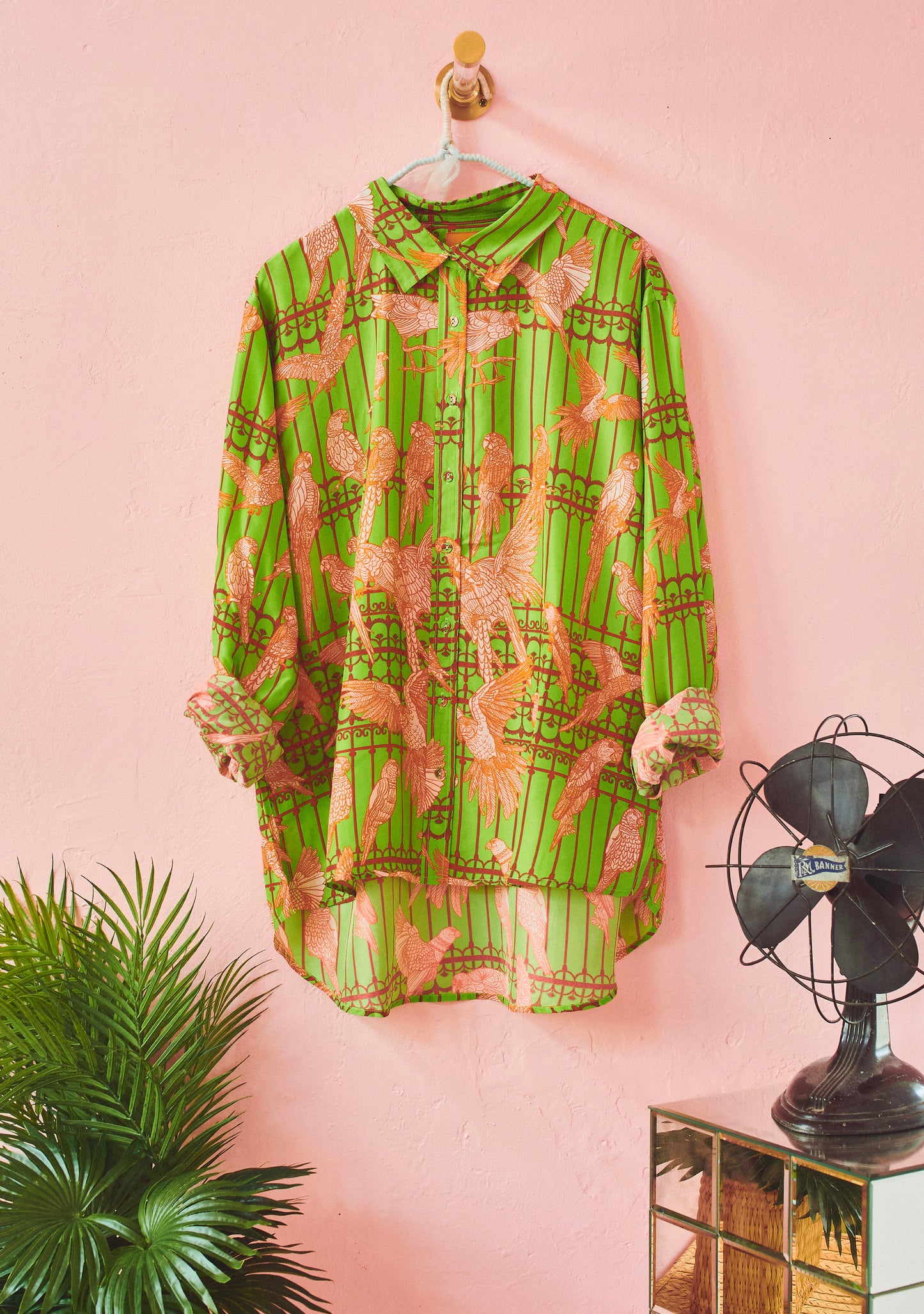 Classic Button Down | Silk Habotai