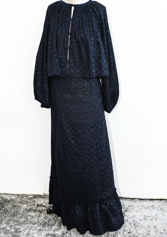 Royal Blouse | Cotton Jacquard