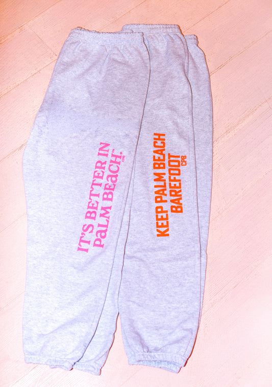 It's Better in Palm Beach Unisex Sweatpants