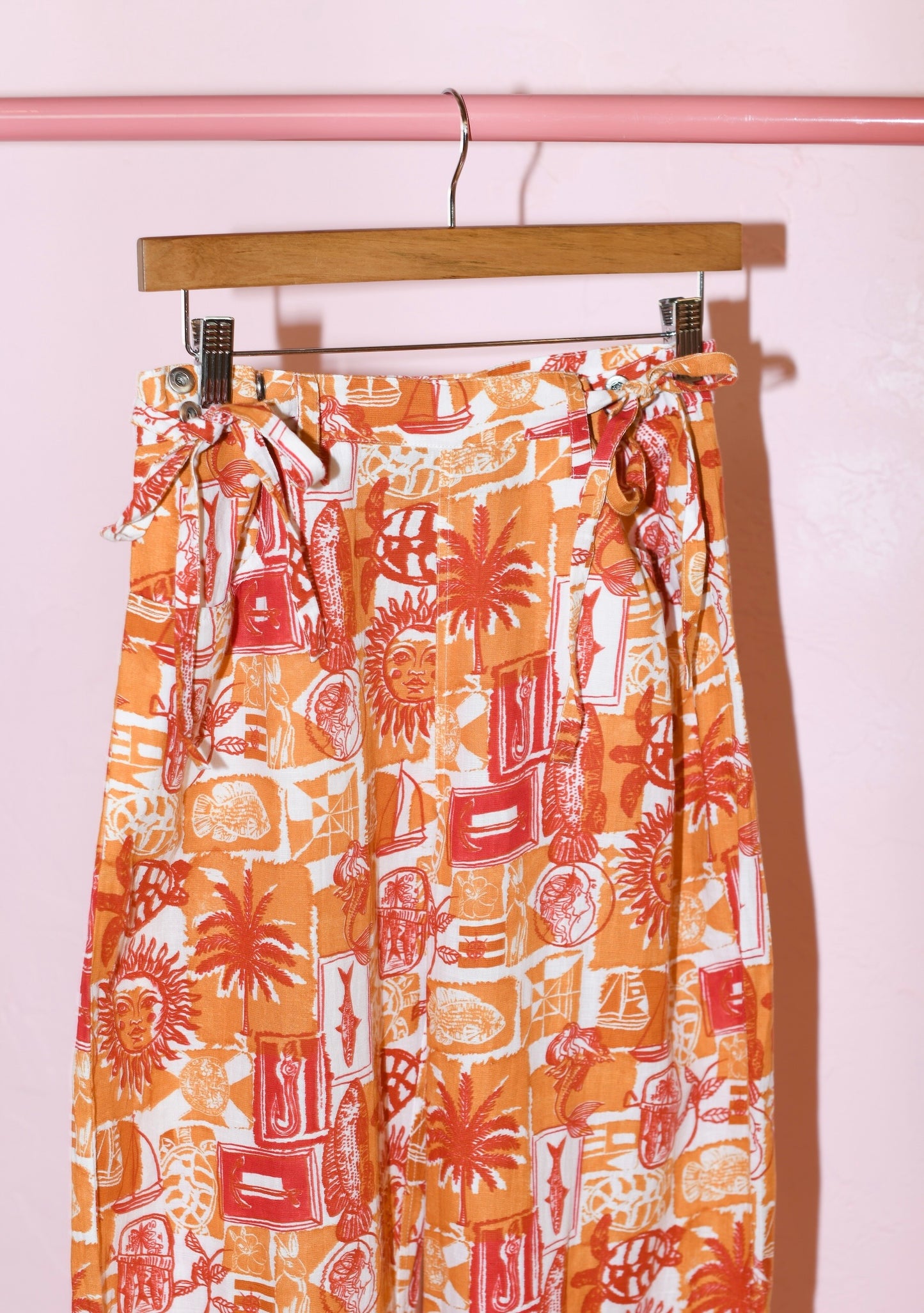 Move and Groove Snap Pant | Cotton Linen