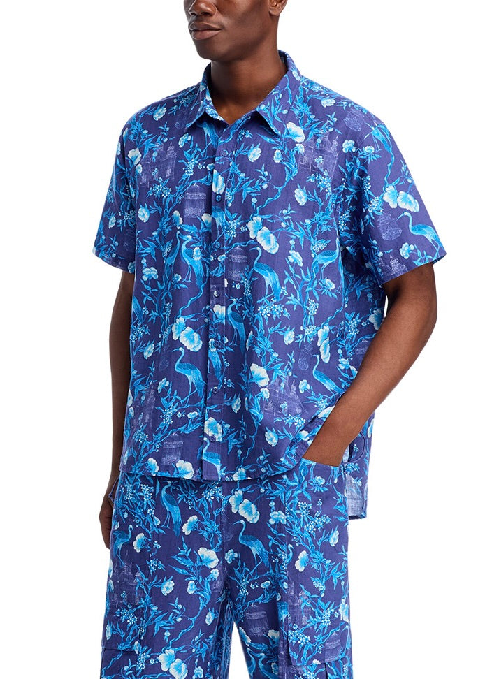 Golfview Button Down | Linen
