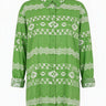 Classic Button Down | Cotton Voile - REEDED IKAT SAGE Coniglio Palm Beach