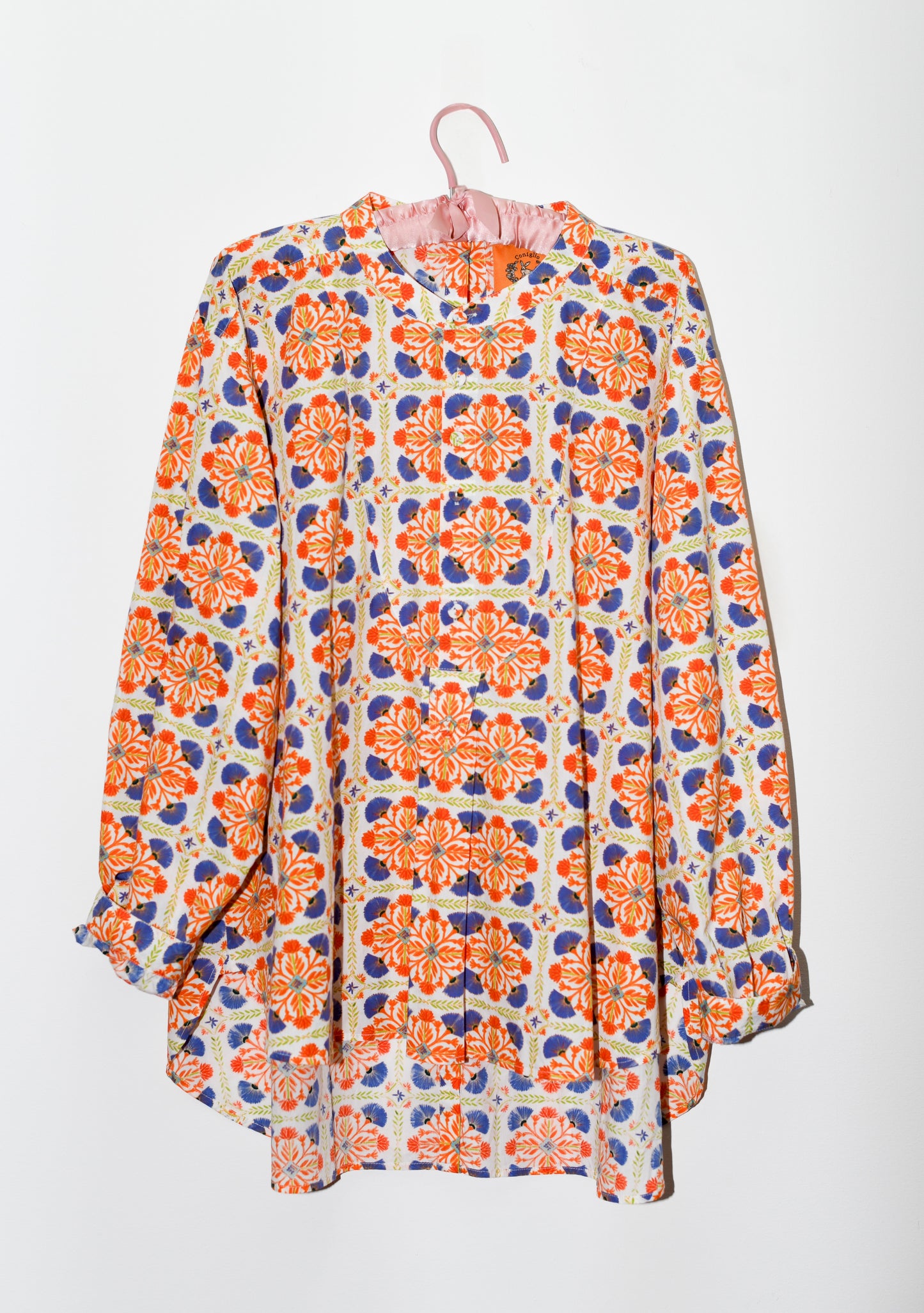 Open Back Modern Layering Top | Cotton Poplin