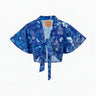 Miraflores Wrap Top | Cotton Poplin Coniglio Palm Beach
