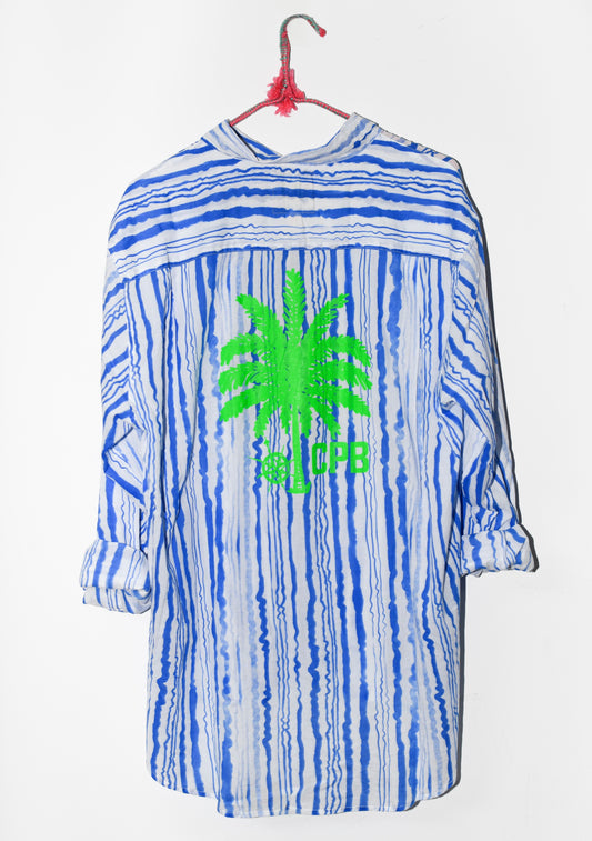 Business Casual | Classic Button Down with Screenprinting