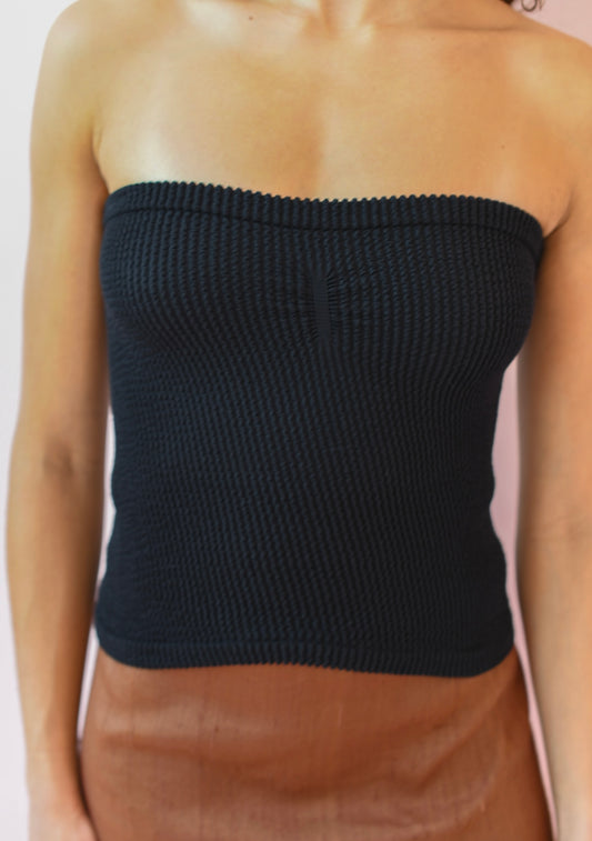 Flex Fit Tube Top | Black