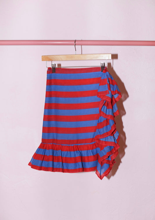Mini Ruffle Power Pareo | Cotton Gauze
