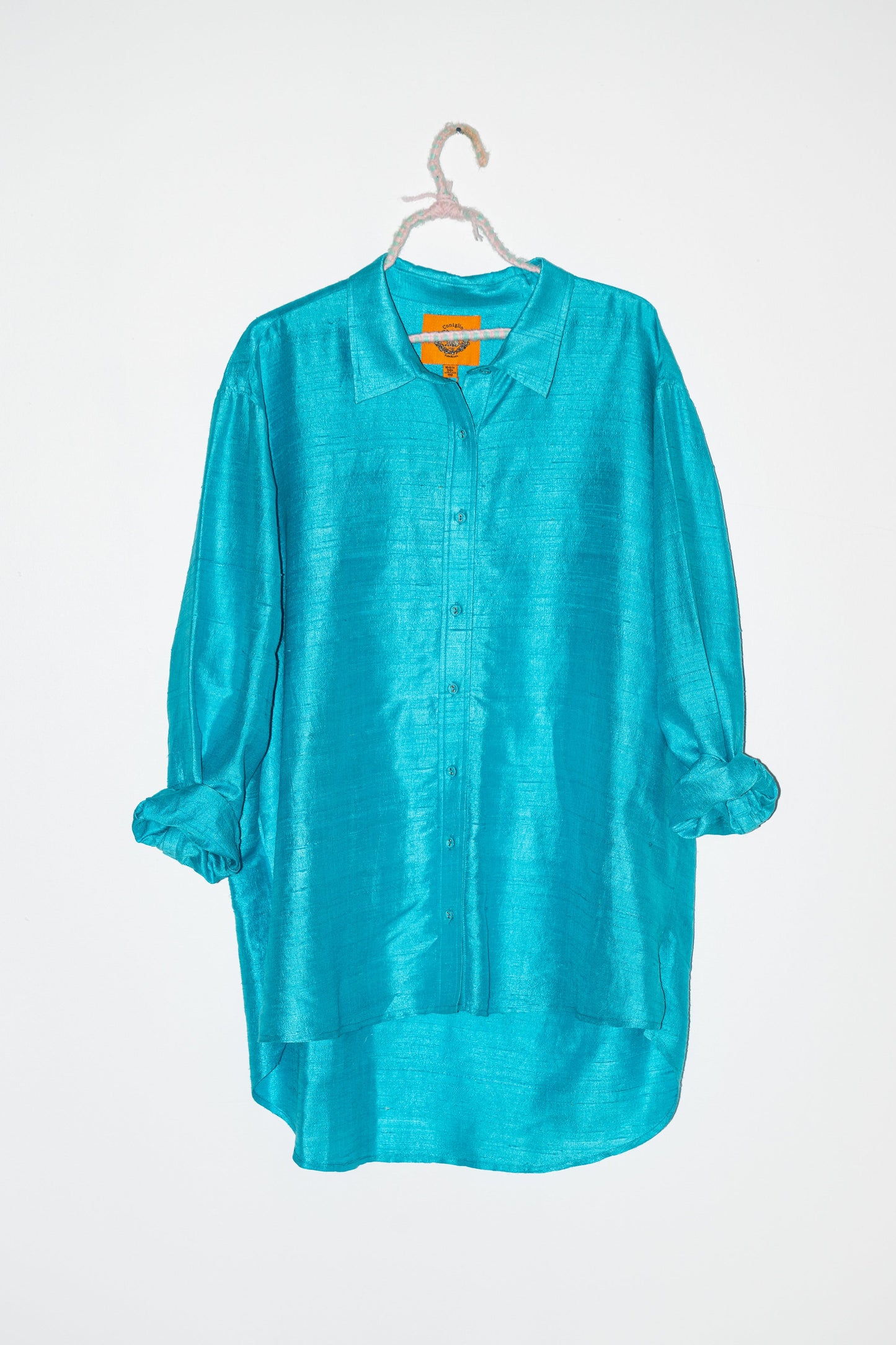 Classic Button Down | Silk Dupioni