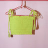Smocked Tube Top | Cotton Poplin Coniglio Palm Beach