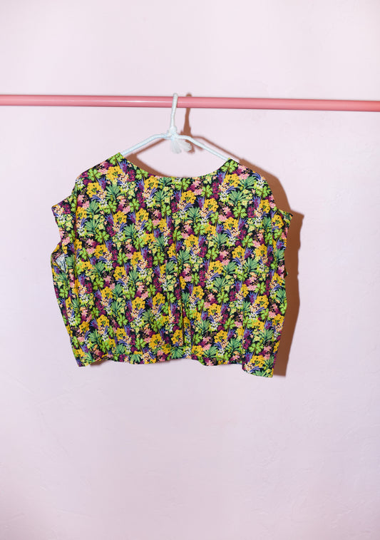 Eve Crop Top | Seersucker