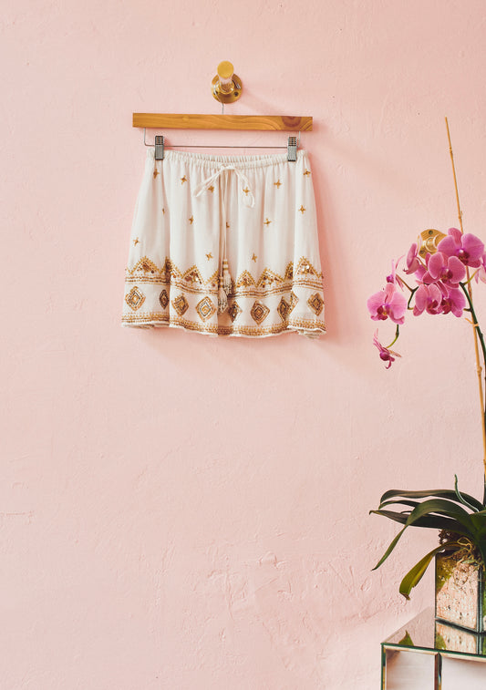Swing Micro Mini Skirt | Silk
