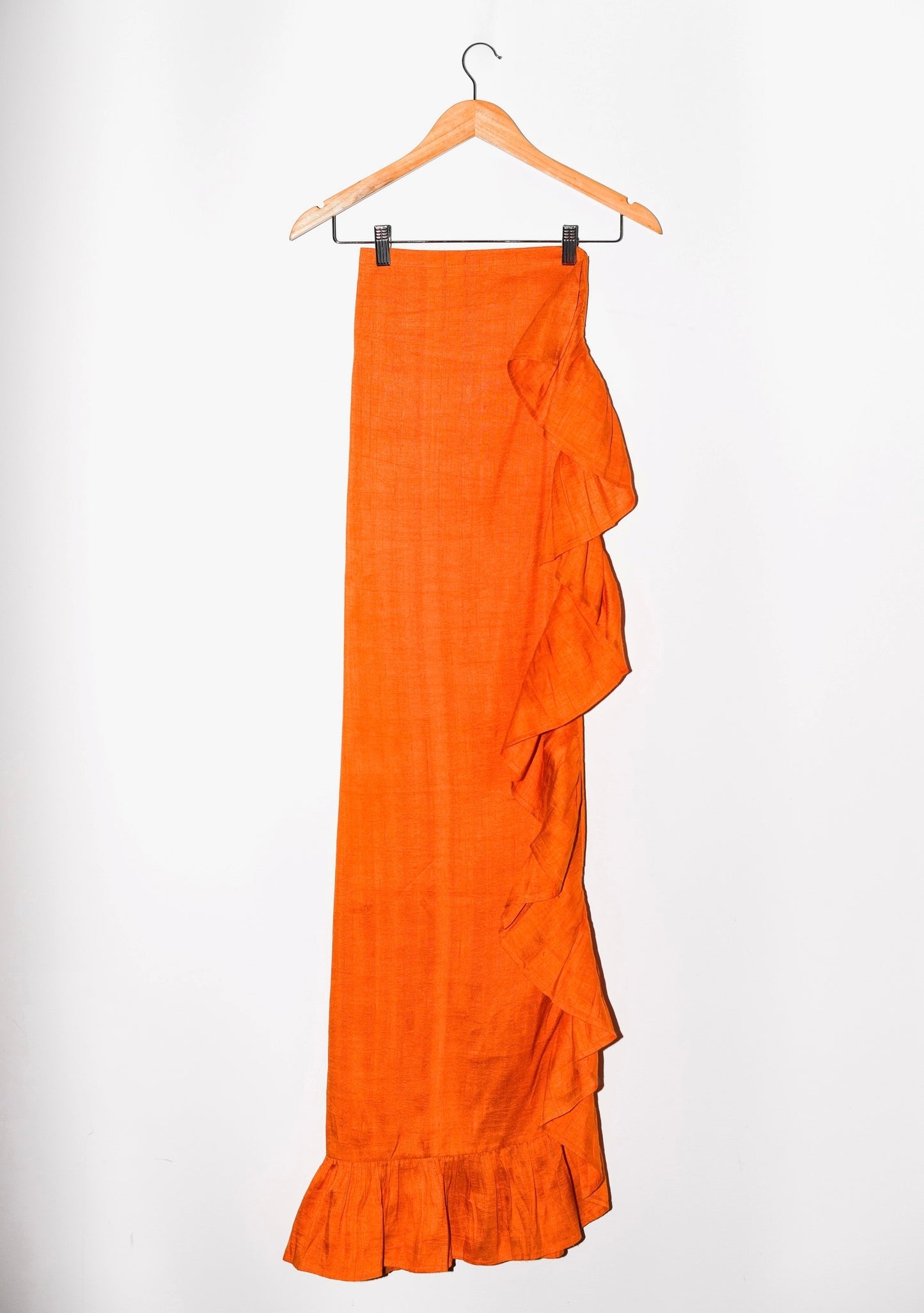 Ruffle Power Pareo™  | Silk Dupioni