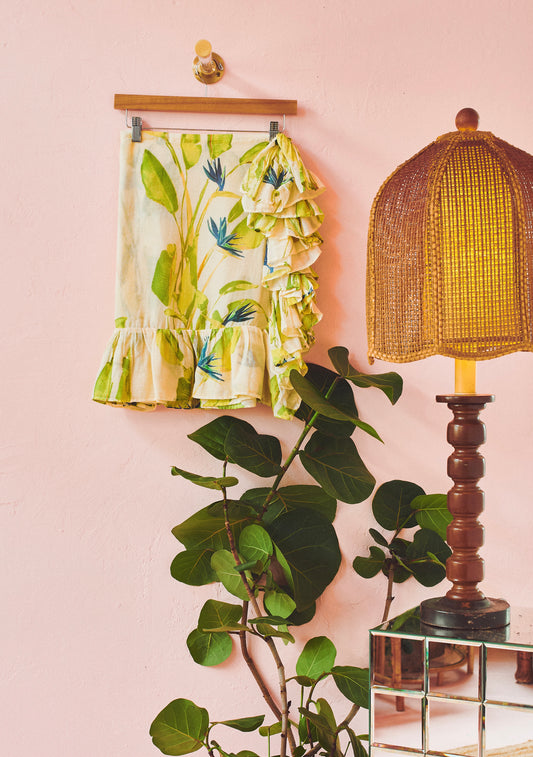 Mini Ruffle Power Pareo | Cotton Voile