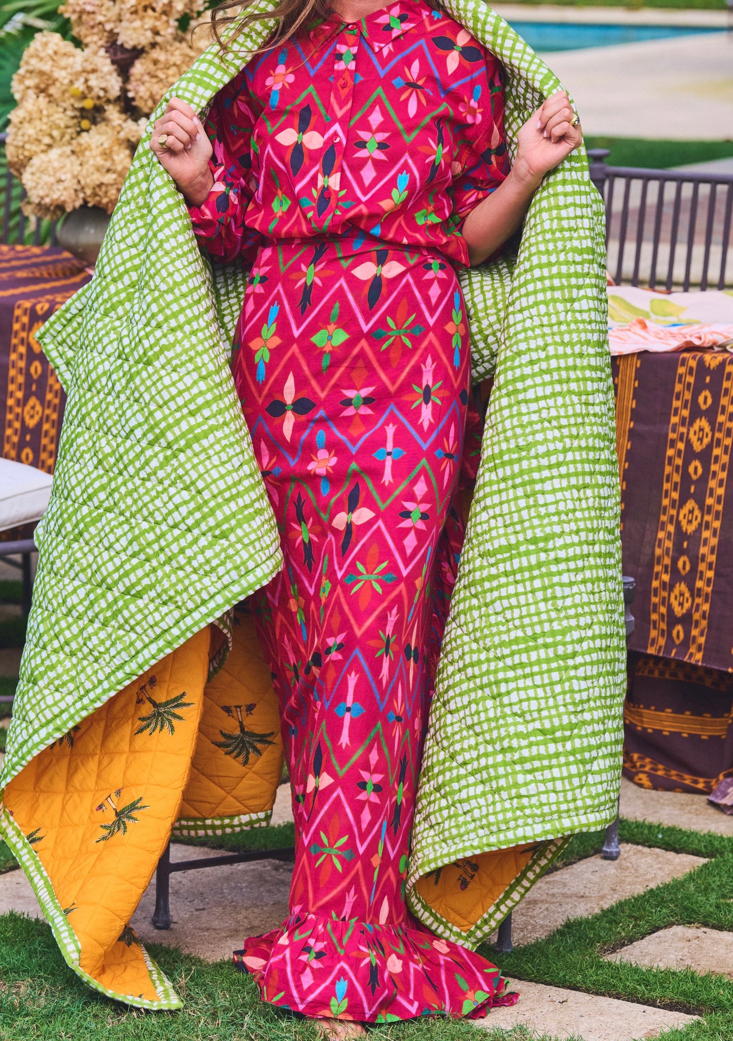 Ruffle Power Pareo™  | Cotton Gauze