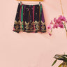 Swing Micro Mini Skirt | Silk Coniglio Palm Beach